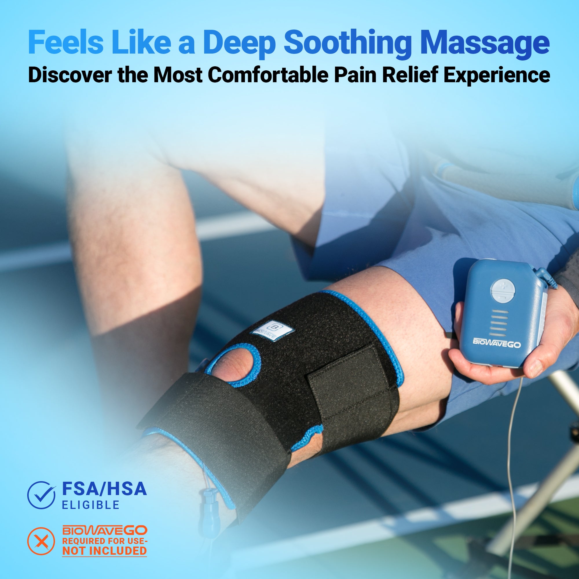 Biowave Home Unit Products BIOWAVE Knee Recovery Bundle - TENS Unit ...