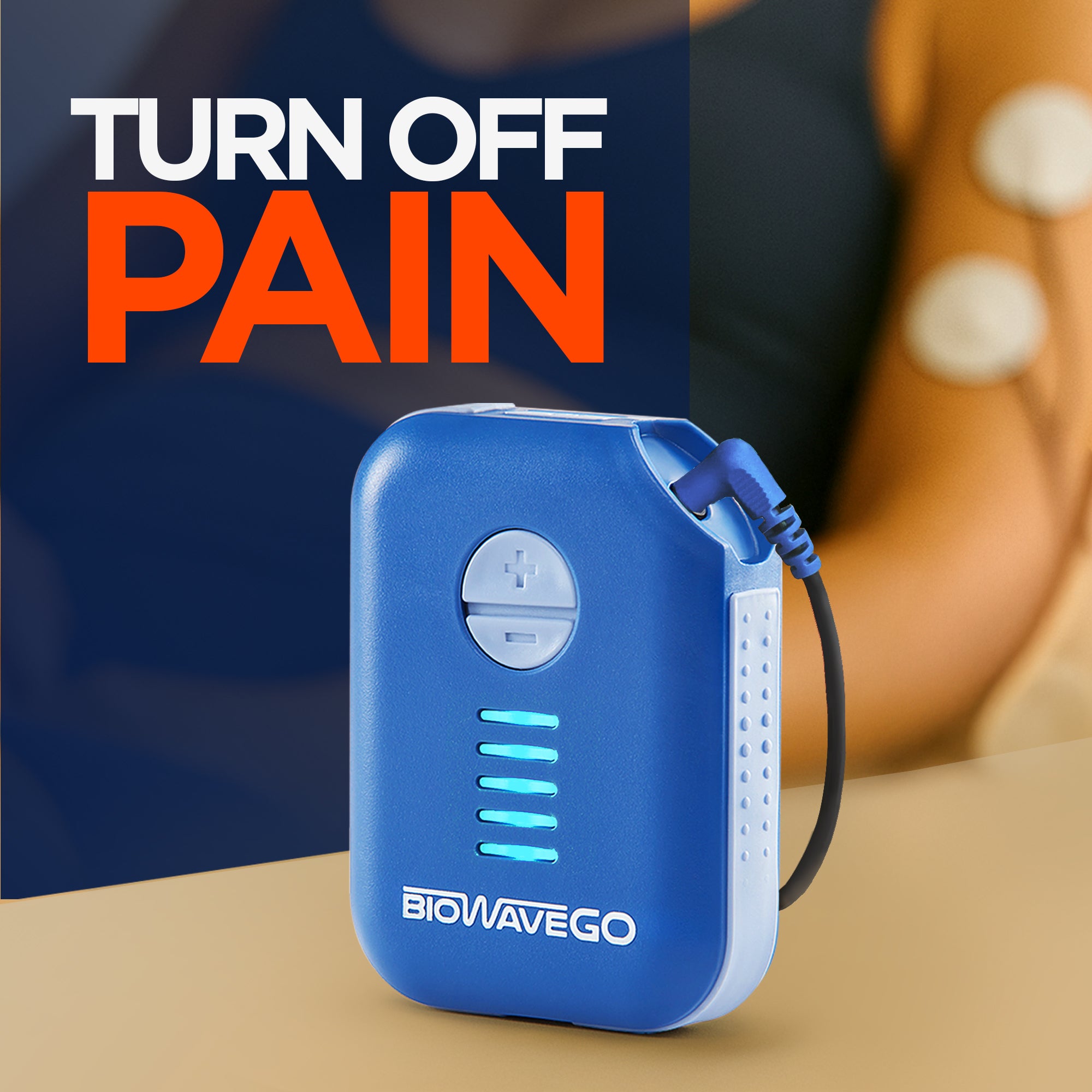 BioWaveGO | Proven Long-Lasting Pain Relief & Recovery | Use at Home or On the Go