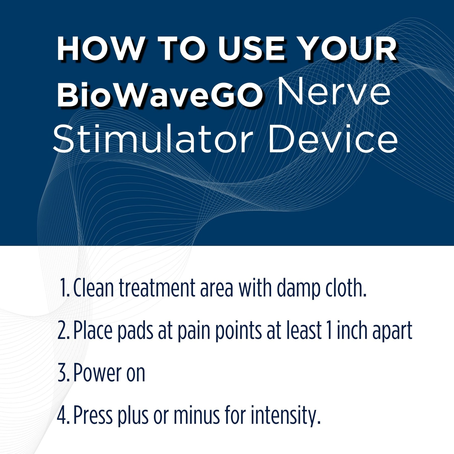 BIOWAVEGO Clinically Proven Neurostim Device for People Suffering fr