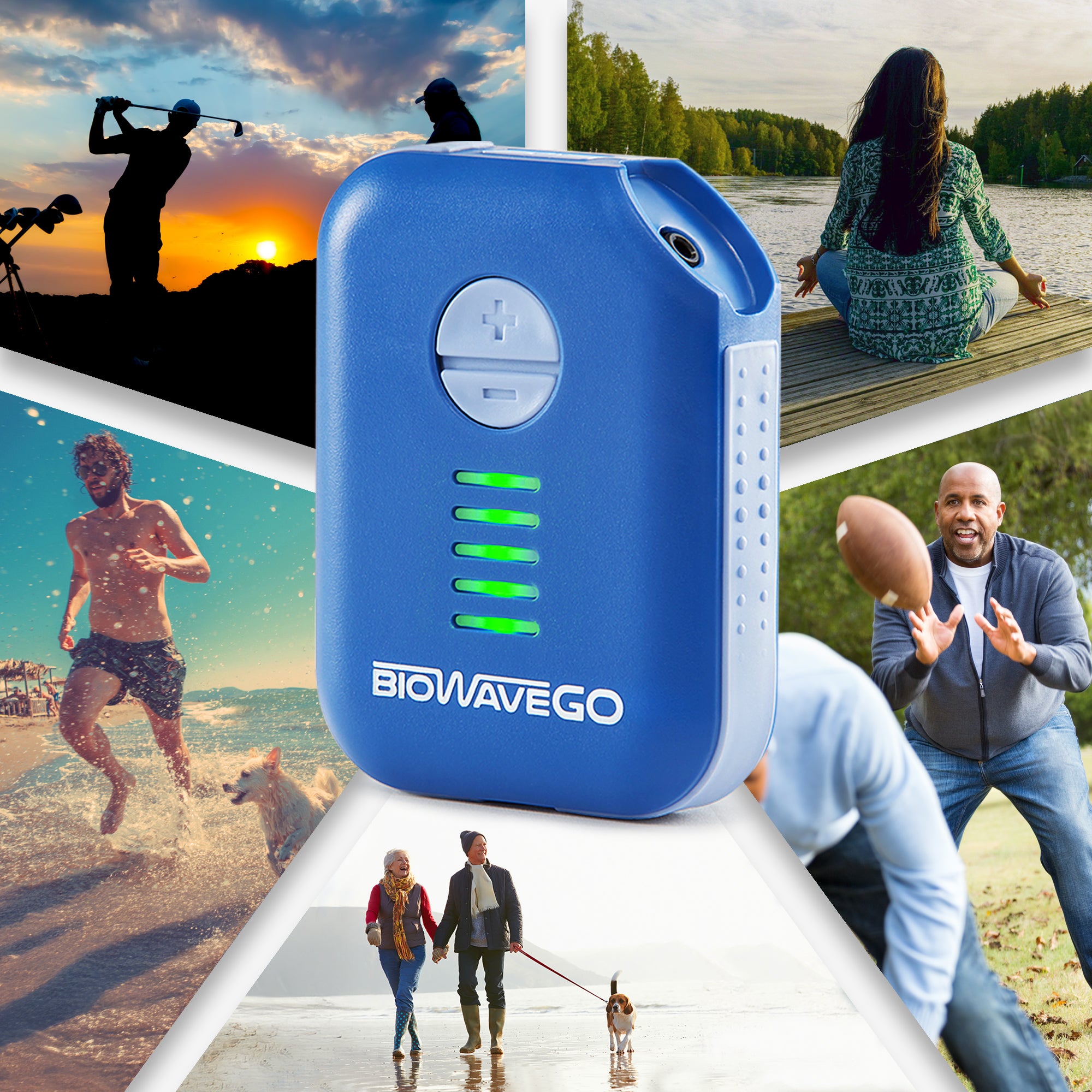 BioWaveGO | Proven Long-Lasting Pain Relief & Recovery | Use at Home or On the Go