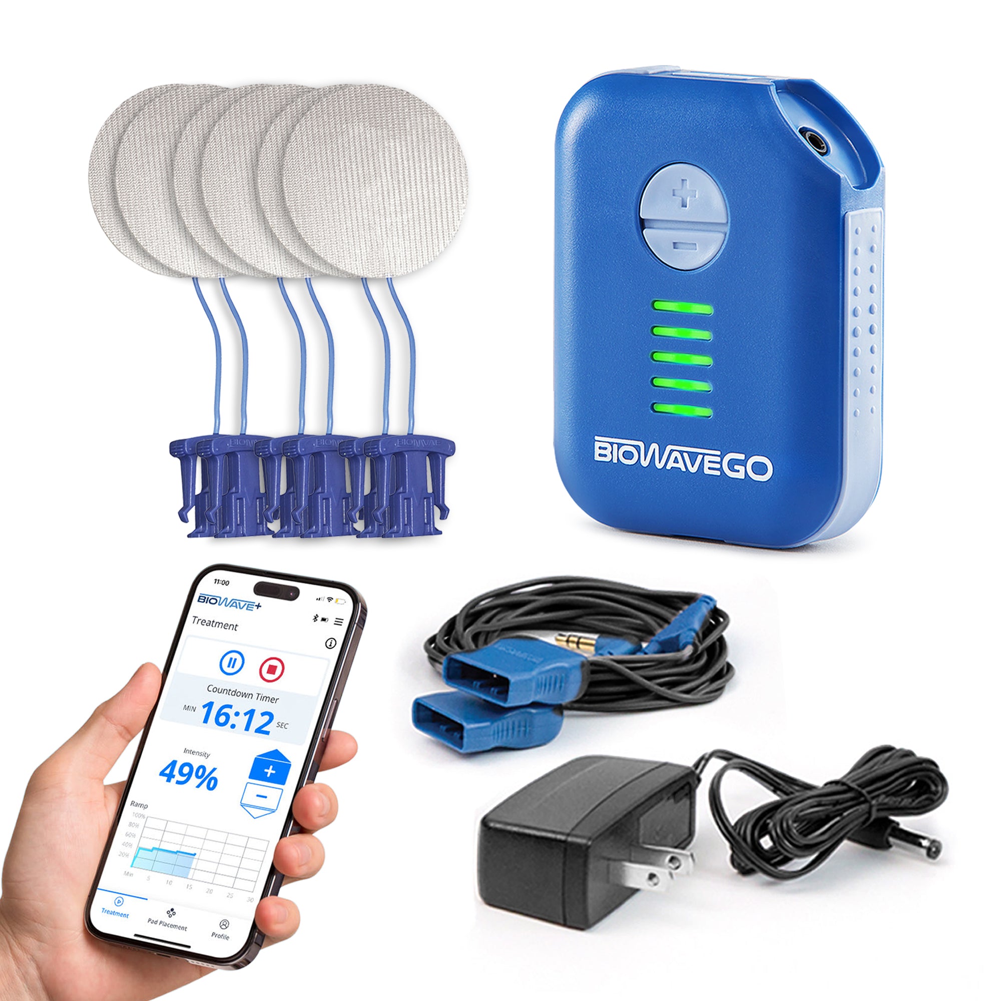 BioWaveGO | Proven Long-Lasting Pain Relief & Recovery | Use at Home or On the Go