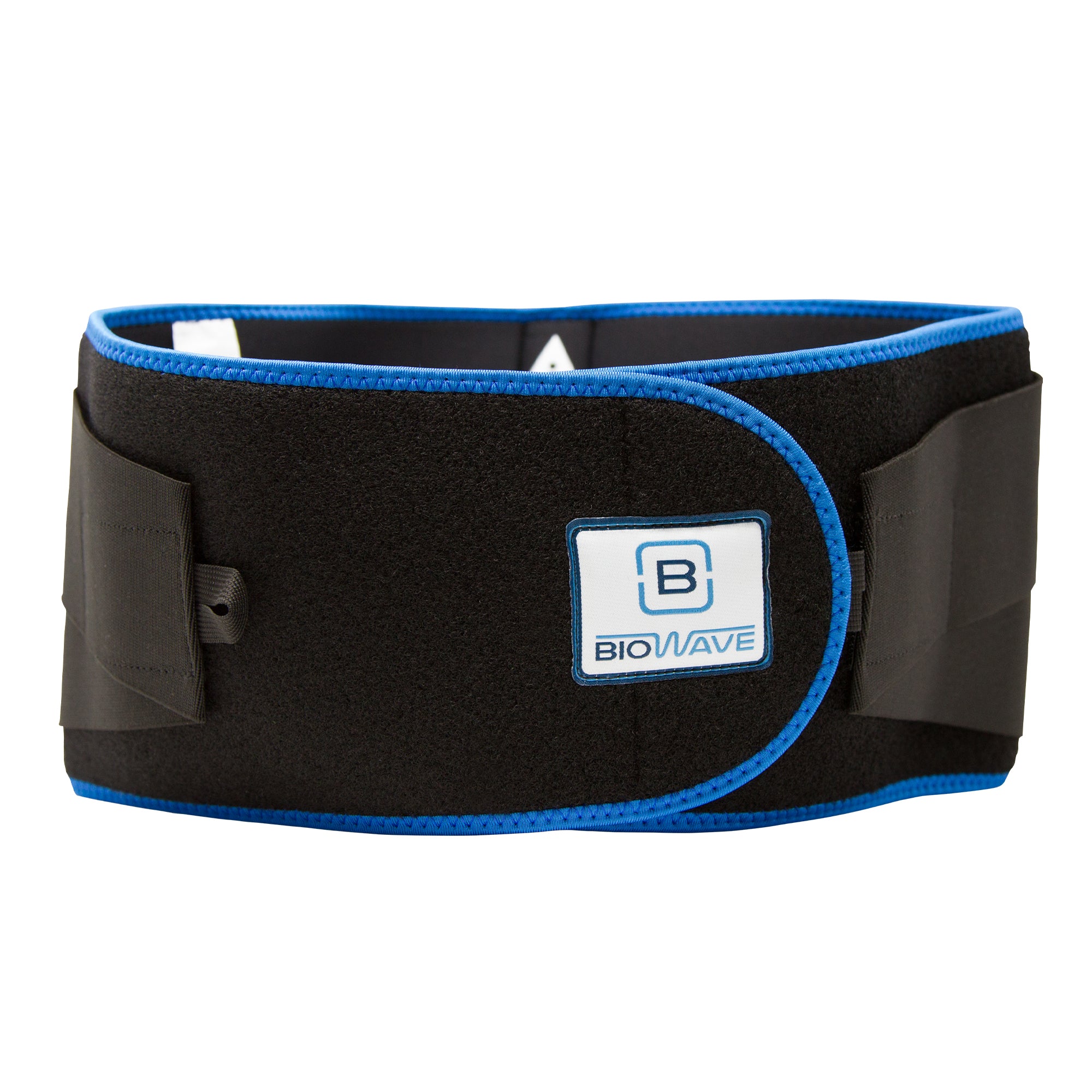 Back BioWrap Blue - Wearable Back Pain Neurostim Compression Sleeve for Long-Lasting Pain Relief & Quick Recovery, FSA Eligible